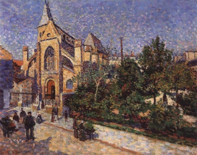 Luce, Maximilien - L'église de St. Médard, Paris