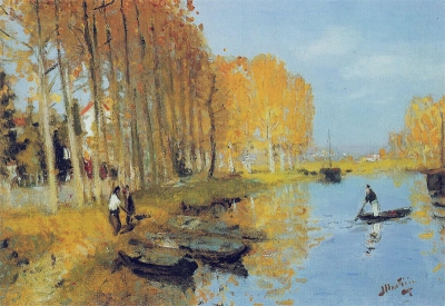 Automne au bord de Loing