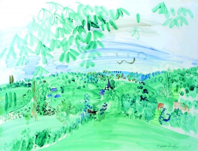 Dufy, Raoul - Campagne Normande - VERKOCHT