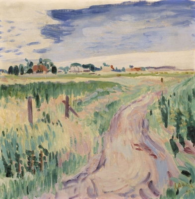 Jan Altink - Landschap in Groningen - VERKOCHT