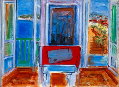 Dufy, Raoul - Fenêtre ouverte à Nice - VERKOCHT