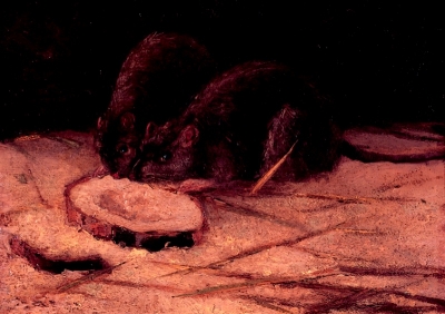 Vincent van Gogh - Twee ratten - VERKOCHT