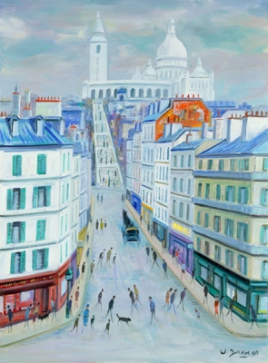 James, Willy - Montmartre, Rue Malher