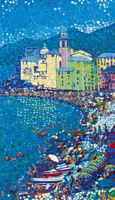 Camogli Beach, Italy