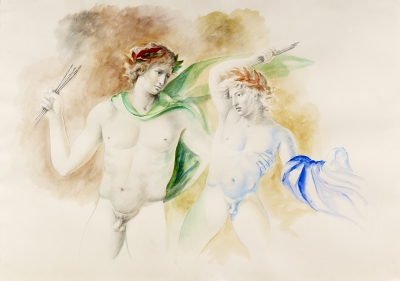 Mariani, Carlo Maria - Twee figuren