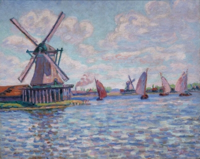 Moulins en Hollande près de Zaandam
