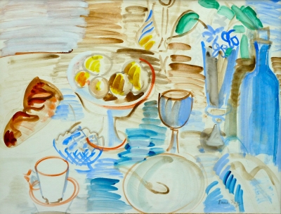 Dufy, Raoul - Nature morte à la coupe de citrons - BESCHIKBAAR