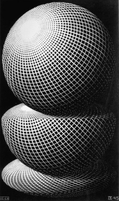 Escher, Maurits Cornelis - Drie bollen