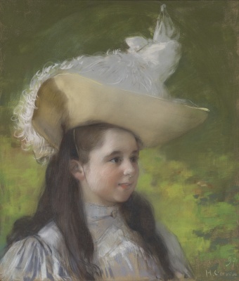 Gervex, Henri - Portret van een jong meisje - BESCHIKBAAR