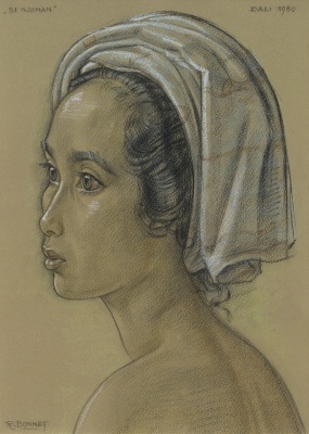 Bonnet, Rudolf - Portret Si Njoman - VERKOCHT