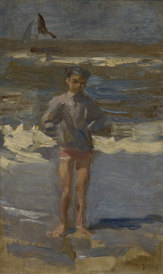 Isaac Israels - Pootje baden - VERKOCHT