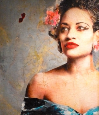 Billie Holiday - Lita Cabellut - BESCHIKBAAR