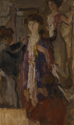 Isaac Israels, Essayeuses chez Paquin, 1905 - BESCHIKBAAR