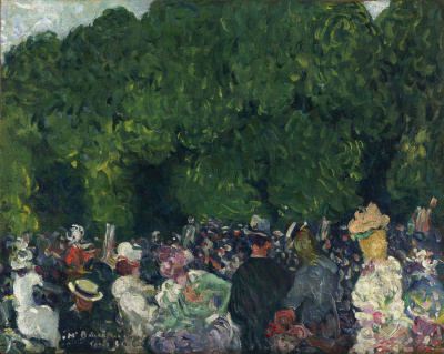 Louis Valtat - Les Champs Elysees - VERKOCHT