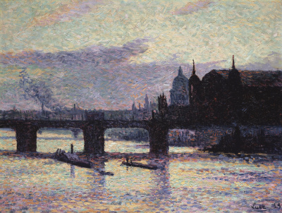 Maximilien Luce - La Tamise pres de Saint-Paul - VERKOCHT