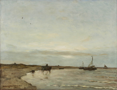 Johan Hendrik Weissenbruch - Schelpenvisser - VERKOCHT