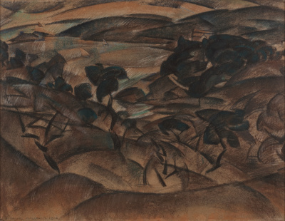 Leo Gestel - Uitzicht op een baai, Mallorca - BESCHIKBAAR